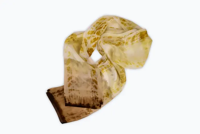 Ekoprint ipek eşarp